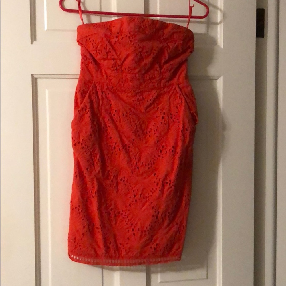 A-Line, Strapless Sun Dress